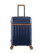 Zermatt Mittelklasse-Koffer dunkelblau - 67x42,5x26 cm