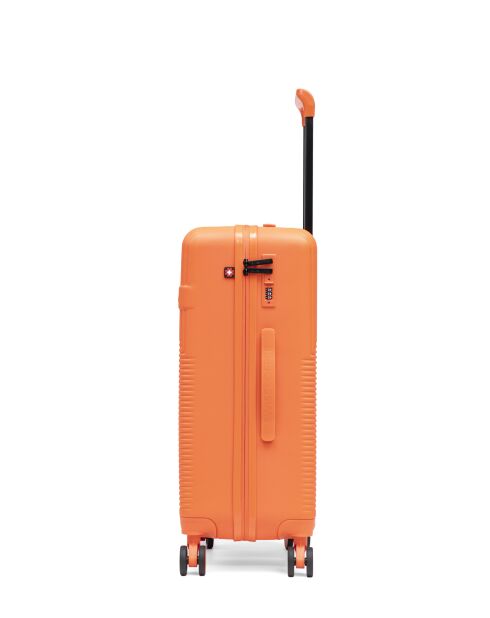 Set aus 2 großen Koffern und Kabine XS Wohlen orange - 75x47,5x29 cm