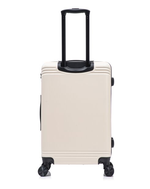 Set di 2 valigie grandi e cabina Gstaad beige - 75x49x29 cm