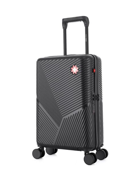Maleta de cabina Fribourg negra - 55x35x19 cm