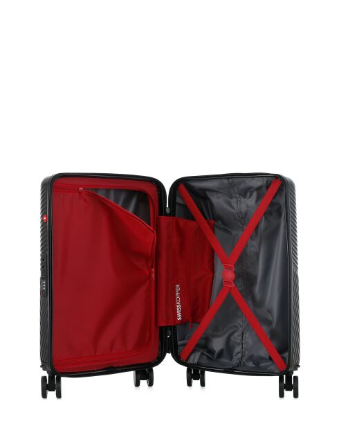 Maleta de cabina Fribourg negra - 55x35x19 cm