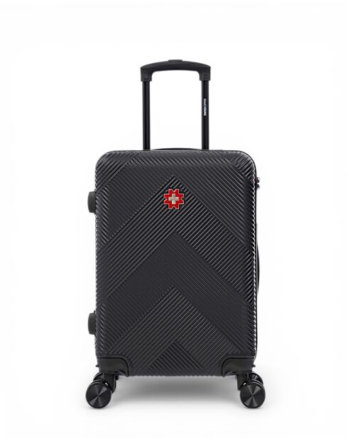 Mittelgroßer Reisekoffer von Olten, 57 x 38 x 23 cm, schwarz