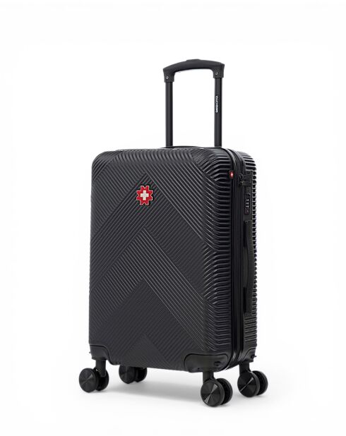 Mittelgroßer Reisekoffer von Olten, 57 x 38 x 23 cm, schwarz