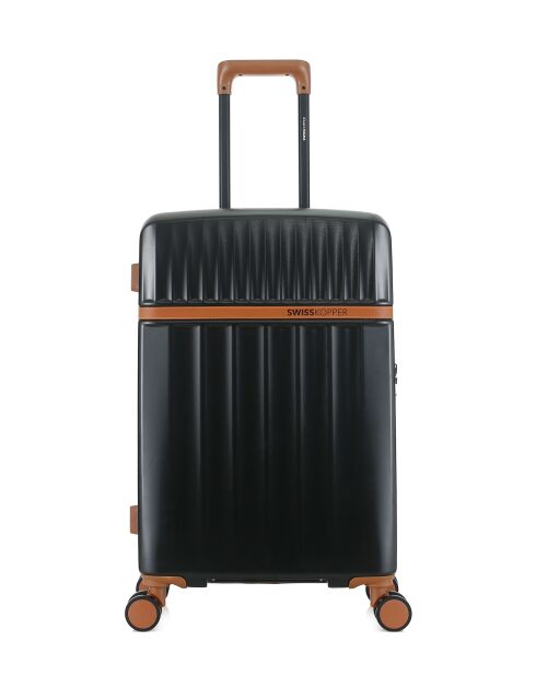 Maleta Zermatt mediana estancia negra - 67x42,5x26 cm