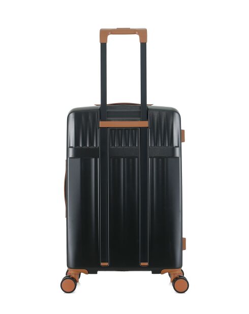 Maleta Zermatt mediana estancia negra - 67x42,5x26 cm