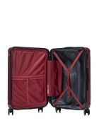 Burgunderfarbener Gstaad Kabinenkoffer - 55x37x23 cm