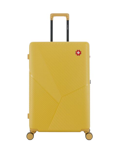 Set van 2 grote koffers en cabine XS Fribourg miel - 75x47,5x29 cm