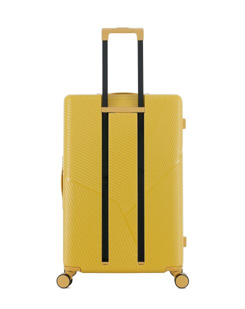 Set van 2 grote koffers en cabine XS Fribourg miel - 75x47,5x29 cm