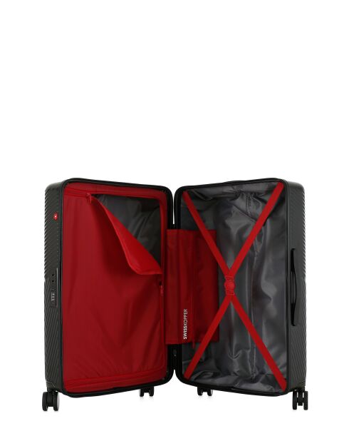 Lot De 2 Valises Weekend Et Cabine Fribourg noir - 65x42,5x26 cm