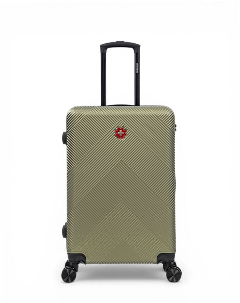 Olten Olten Olive Wochenend- und Kabinenkoffer, 67 x 44 x 27 cm, 2er-Set