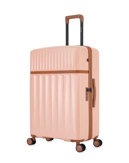 Valigia Long Stay Zermatt rosa chiaro - 76,5x49x29 cm