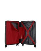 Set de 2 maletas de cabina y cabina XS Fribourg negras - 60x42,5x26 cm