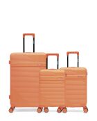 Set de 3 maletas grandes, Cabin y Cabin XS Wohlen naranja - 75 x 47,5 x 29 cm