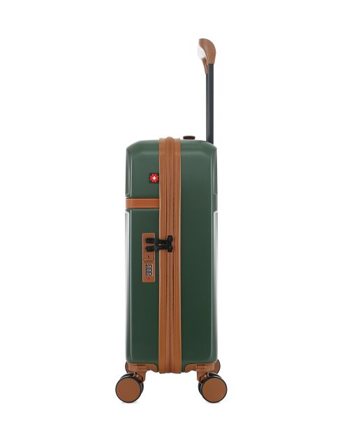 Maleta de cabina Zermatt verde oscuro - 54,5x34,5x19 cm