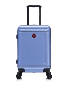 Valise cabine Gstaad bleu - 55x37x23 cm