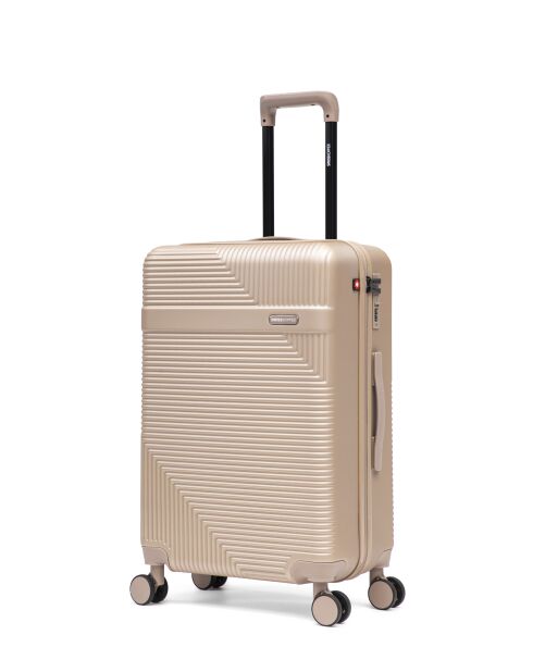 3er-Set Weekend-, Kabinen- und Kabinenkoffer XS Wohlen beige - 65x42,5x26 cm