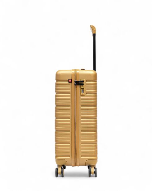 Beiger Kabinenkoffer Lugano - 51,5x32x19,5 cm