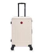 Gstaad Mittelgroßer Reisekoffer, 65 x 43 x 26 cm, beige