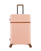 Set van 2 grootformaat koffers And Weekend Zermatt lichtroze - 76,5x49x29 cm