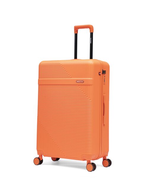 Lot De 2 Valises Grand Format Et Weekend Wohlen orange - 75x47,5x29 cm