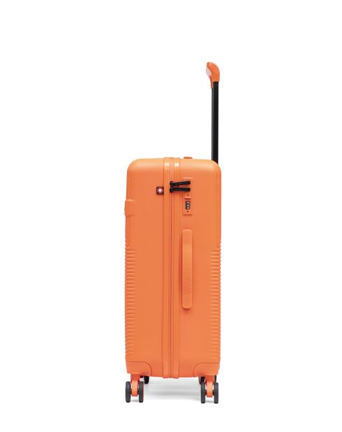 Lot De 2 Valises Grand Format Et Weekend Wohlen orange - 75x47,5x29 cm