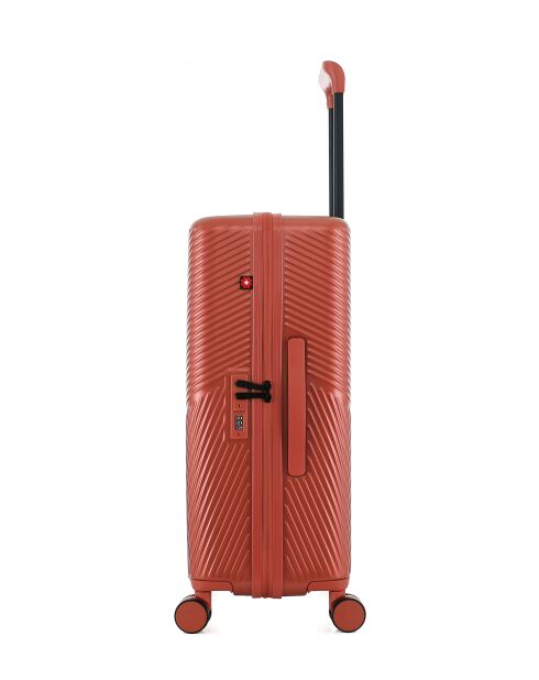 Set aus 2 Wochenend- und Kabinenkoffern XS Fribourg Terrakotta - 65x42,5x26 cm