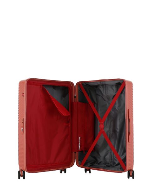 Set aus 2 Wochenend- und Kabinenkoffern XS Fribourg Terrakotta - 65x42,5x26 cm