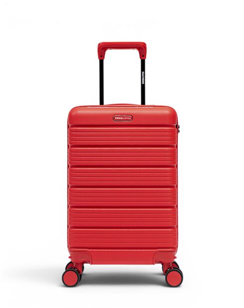 Maleta de cabina roja Lugano - 55,5x34x23 cm