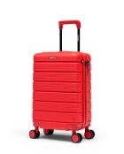 Lugano rode handbagagekoffer - 55,5x34x23 cm