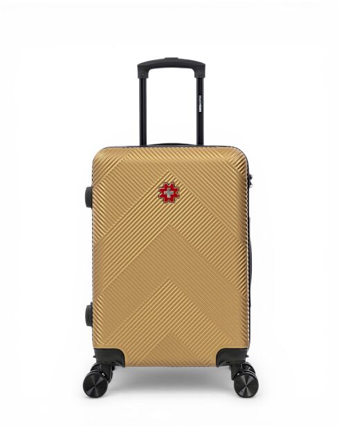 Mittelgroßer Reisekoffer von Olten, 57 x 38 x 23 cm, beige