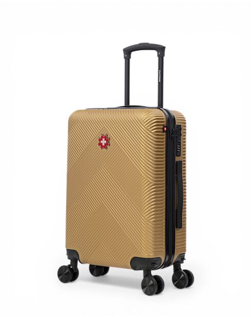 Mittelgroßer Reisekoffer von Olten, 57 x 38 x 23 cm, beige