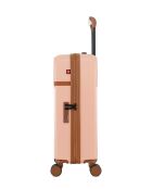 Valigia a soggiorno media rosa chiaro Zermatt - 59,5x38,5x21,5 cm