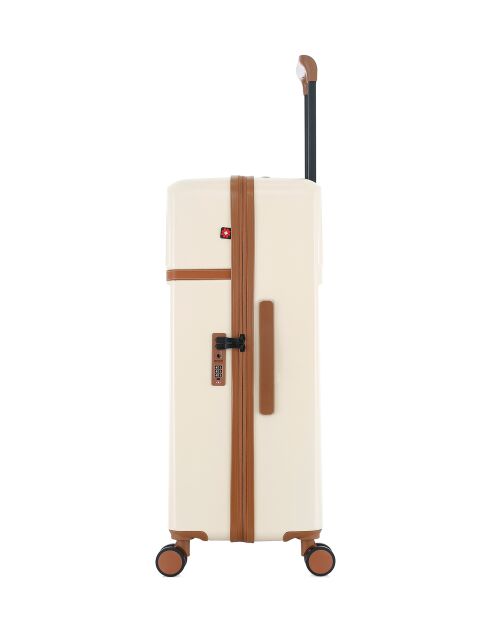Valise Long Séjour Zermatt ecru - 76,5x49x29 cm