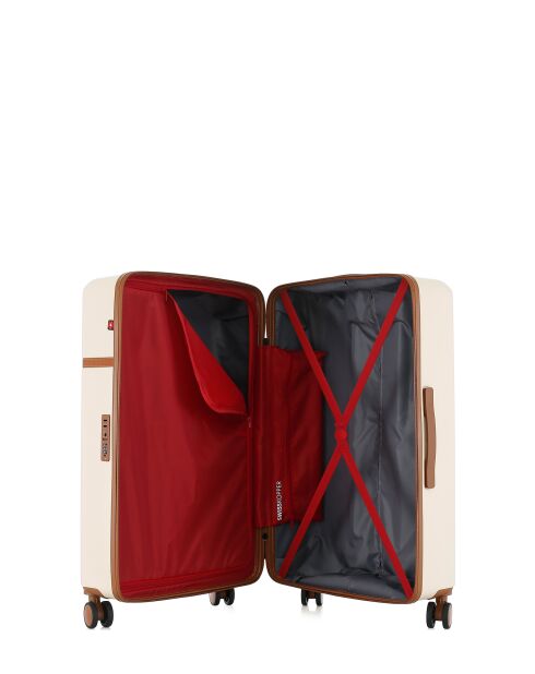Valise Long Séjour Zermatt ecru - 76,5x49x29 cm