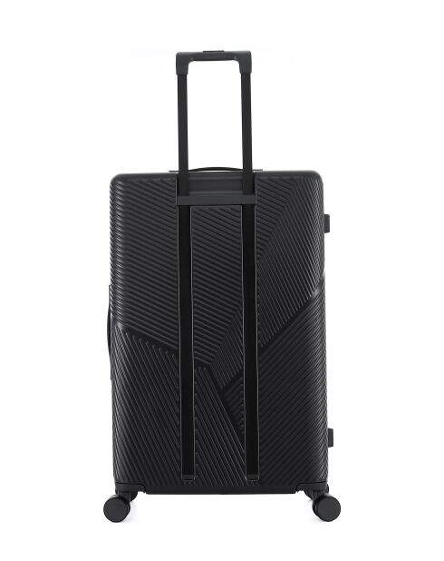 Set aus 2 großen Koffern und Kabine Black Fribourg - 75x47,5x29 cm