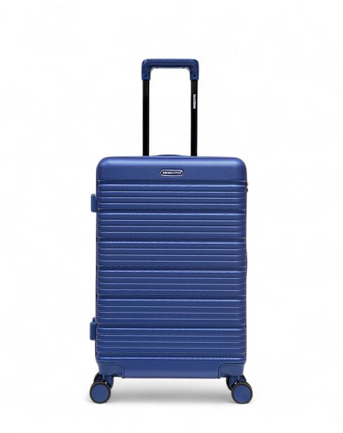 Set aus 3 Wochenendkoffern, Kabine und Kabine XS Lugano marine - 65x42,5x26 cm