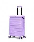 Set di 2 valigie Lugano Purple Weekend e Cabin - 65x42,5x26 cm