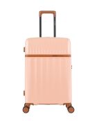 Set di 2 valigie da viaggio Zermatt rosa chiaro - 67x42,5x26 cm