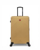 Set mit 3 großen Koffern, Wochenende und Kabine, Olten, beige — 76,5 x 49 x 29,5 cm