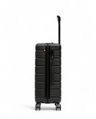 Set di 3 valigie grandi, Cabina e Cabina XS Lugano nere - 75x47,5x29 cm