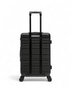 Set di 3 valigie grandi, Cabina e Cabina XS Lugano nere - 75x47,5x29 cm