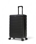 Valigia Lugano Long Stay nera - 74.5x48.5x28.5 cm