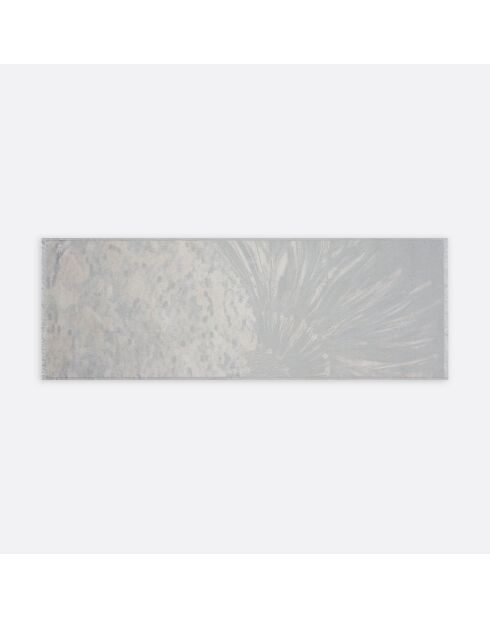 Etole en modal et soie Shine Edgar glacier - 70x200 cm