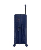 Set mit 3 großen Koffern, Weekend und Cabin XS Fribourg dunkelblau - 75x47,5x29 cm