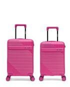 Lot De 2 Valises Cabine Et Cabine XS Wohlen rose - 60x42,5x26 cm