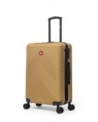 Mittelgroßer Reisekoffer von Olten, 67 x 44 x 27 cm, beige