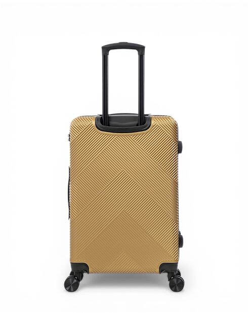 Mittelgroßer Reisekoffer von Olten, 67 x 44 x 27 cm, beige
