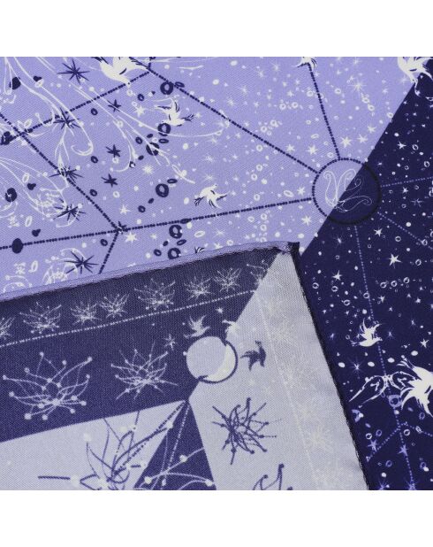 Carré en soie Zenith lilas 90 - 90x90 cm