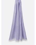 Etole en lin Uma lilas - 60x210 cm