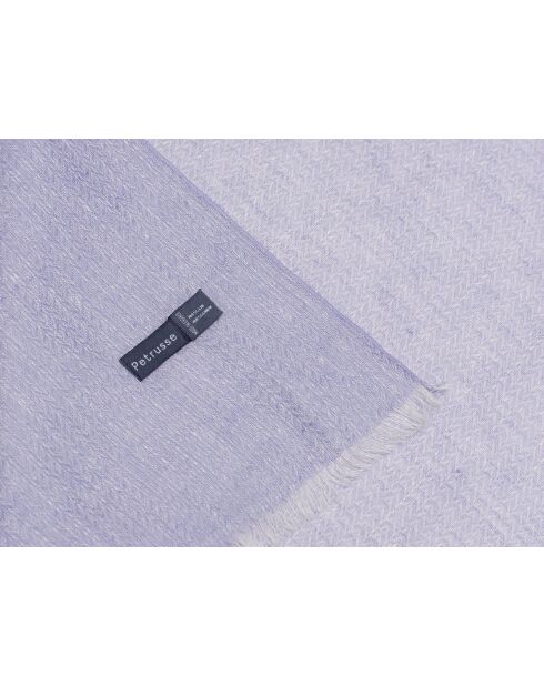 Etole en lin Uma lilas - 60x210 cm